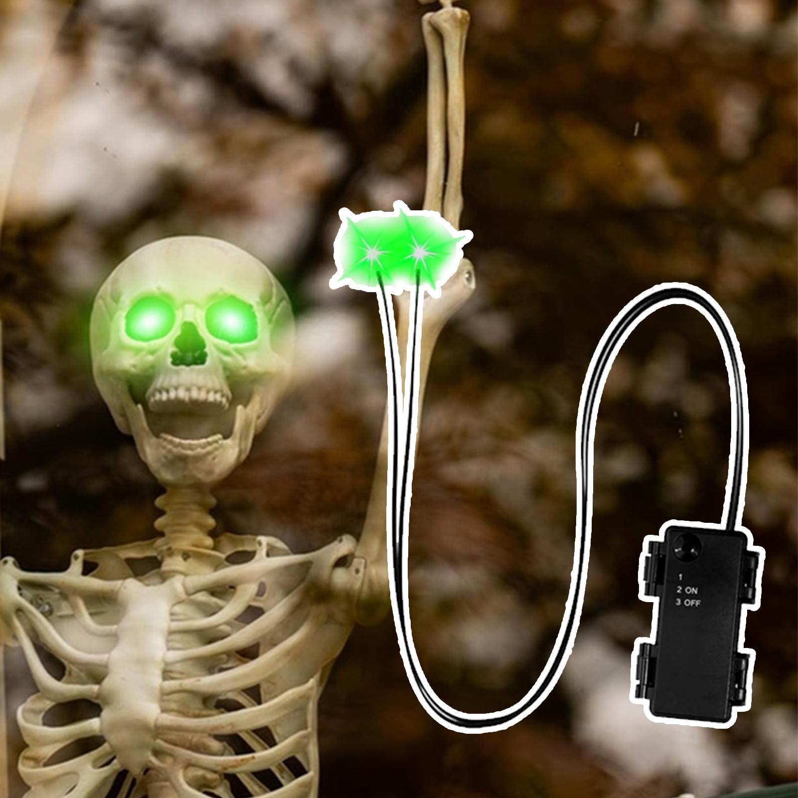 Halloween Pumpkin Decor Led - Cadılar Bayramı için Zamanlayıcılı, Işıklı Gözler: