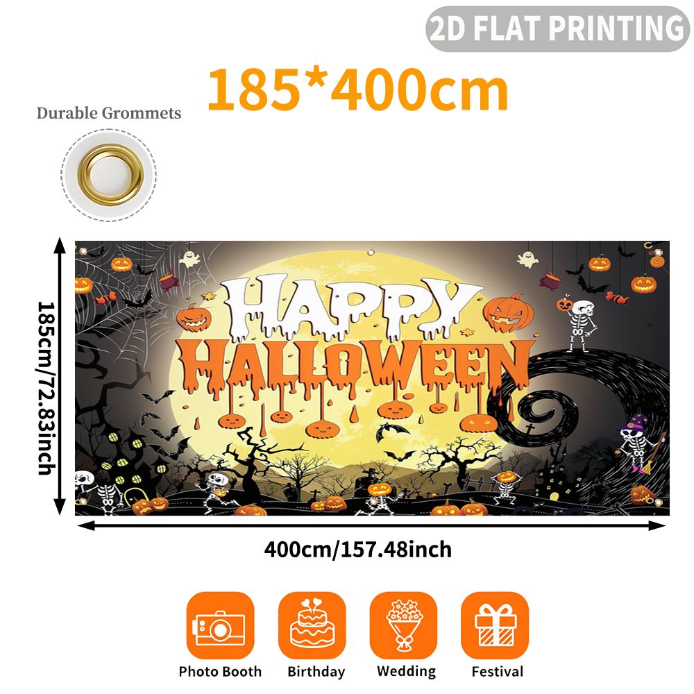 1 adet 2D DÜZ Cadılar Bayramı  - Halloween Skeleton Decoration incelemesi ve fiyatı