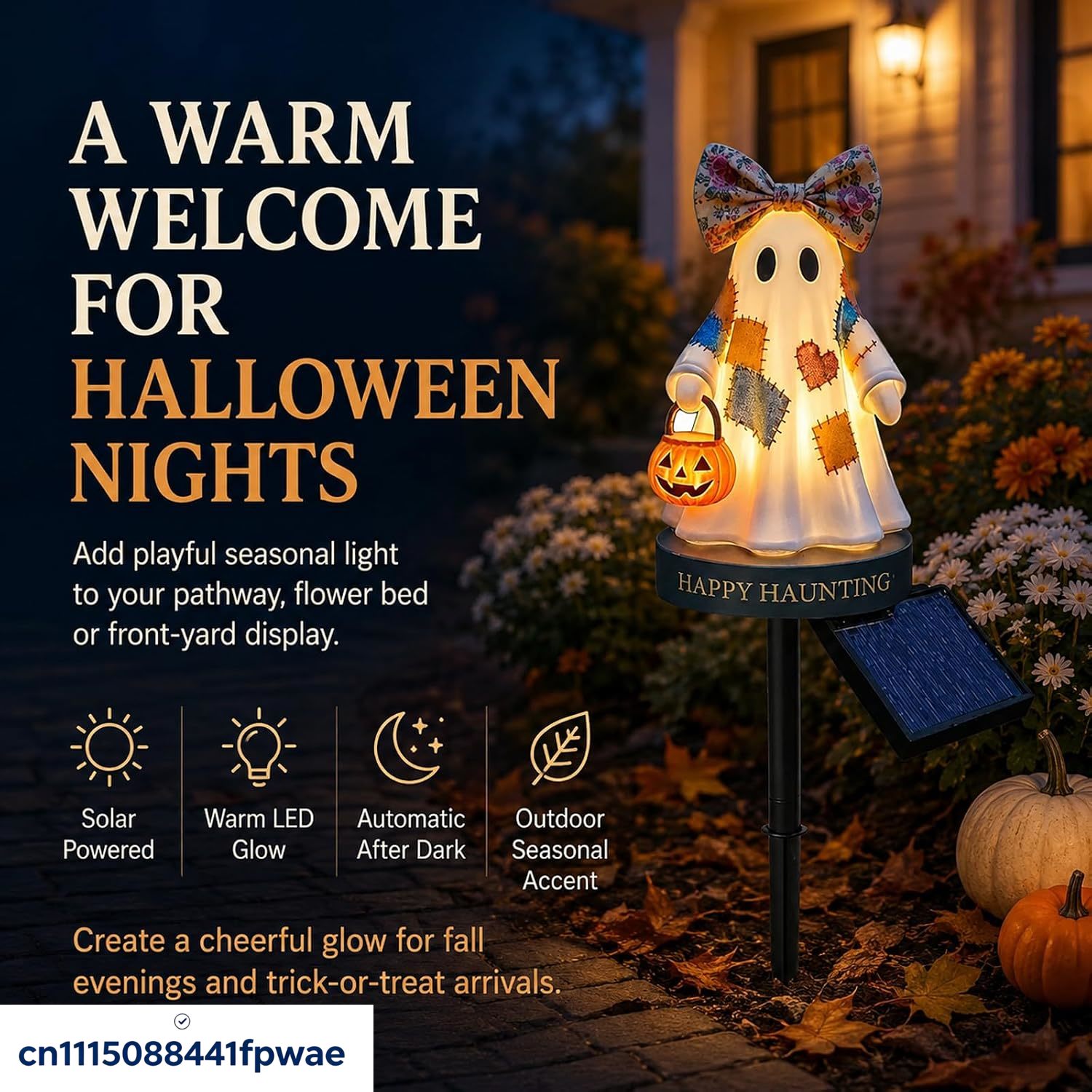 Güneş Enerjili Cadılar Bayramı - Pumpkin Lantern Halloween incelemesi ve fiyatı