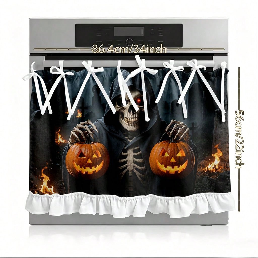 1 Adet Mutfak Ocak Perdesi, Do - Pumpkin Lantern Halloween incelemesi ve fiyatı