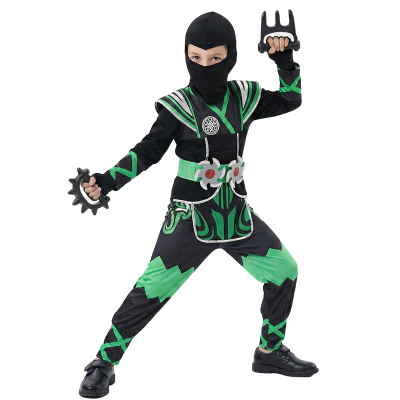 Yeşil Ninja Kostümü Çocuklar i - Halloween Costume Kids incelemesi ve fiyatı