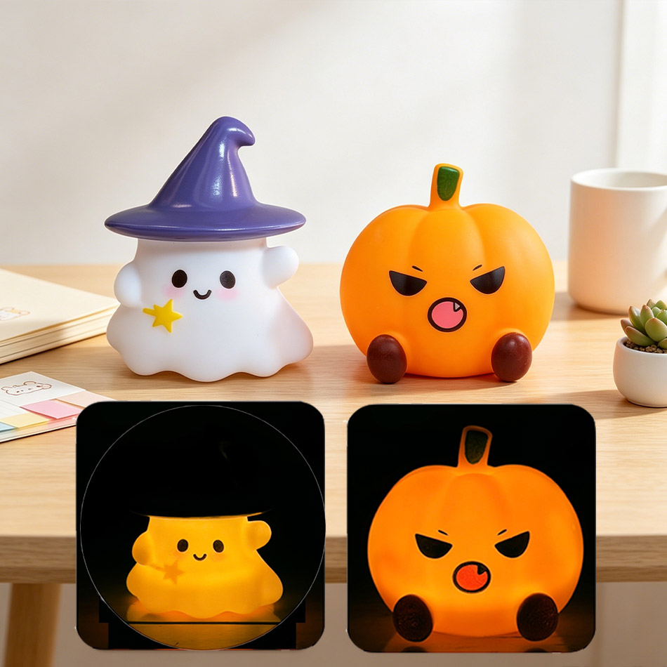 Kawaii Cadı Hayalet Balkabağı  - Halloween Pumpkin Decor Led incelemesi ve fiyatı