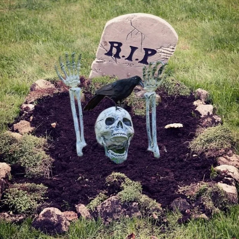 1-6 adet cadılar bayramı iskel - Halloween Skeleton Decoration incelemesi ve fiyatı