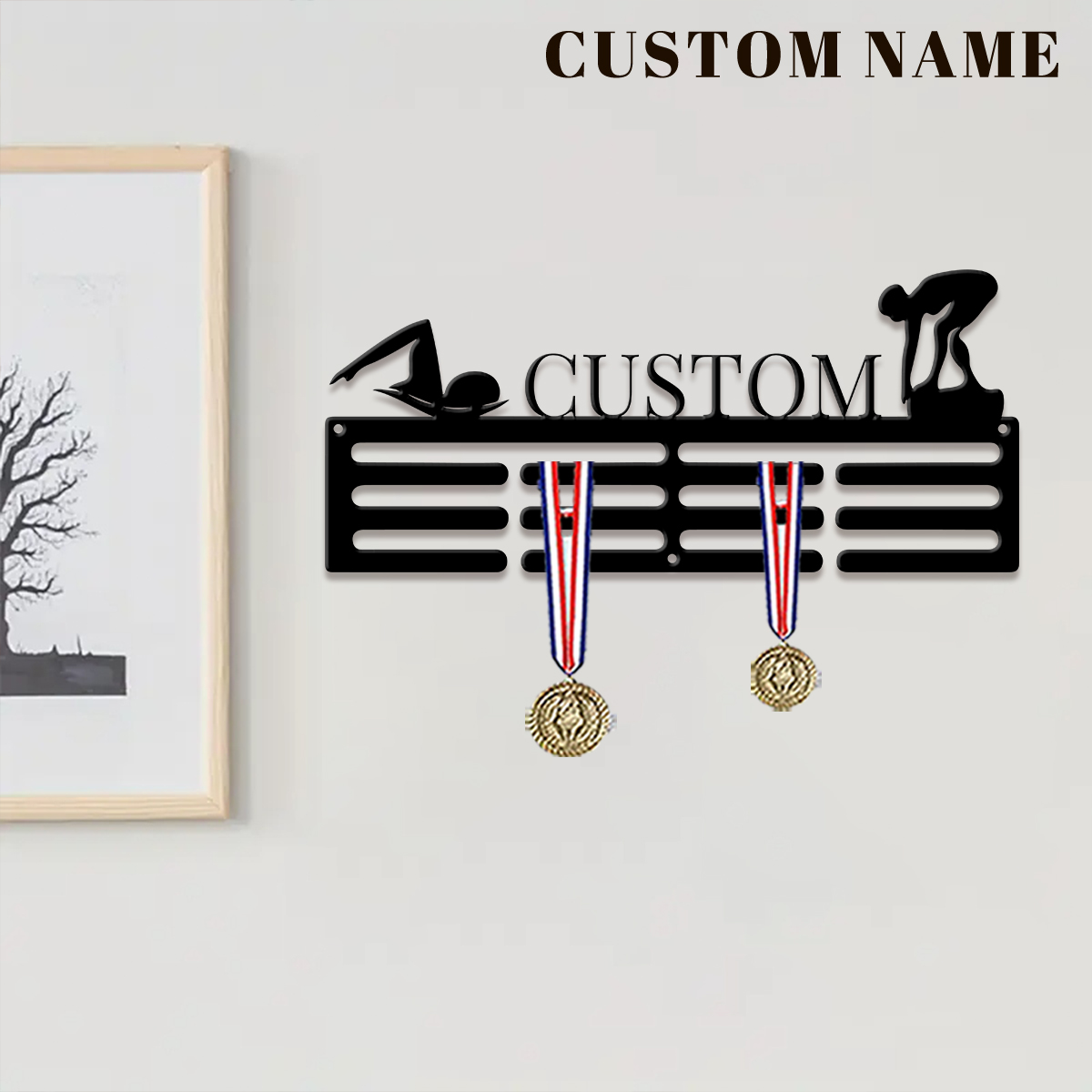 1 adet özel yüzme metal madaly - Halloween Party Supplies incelemesi ve fiyatı
