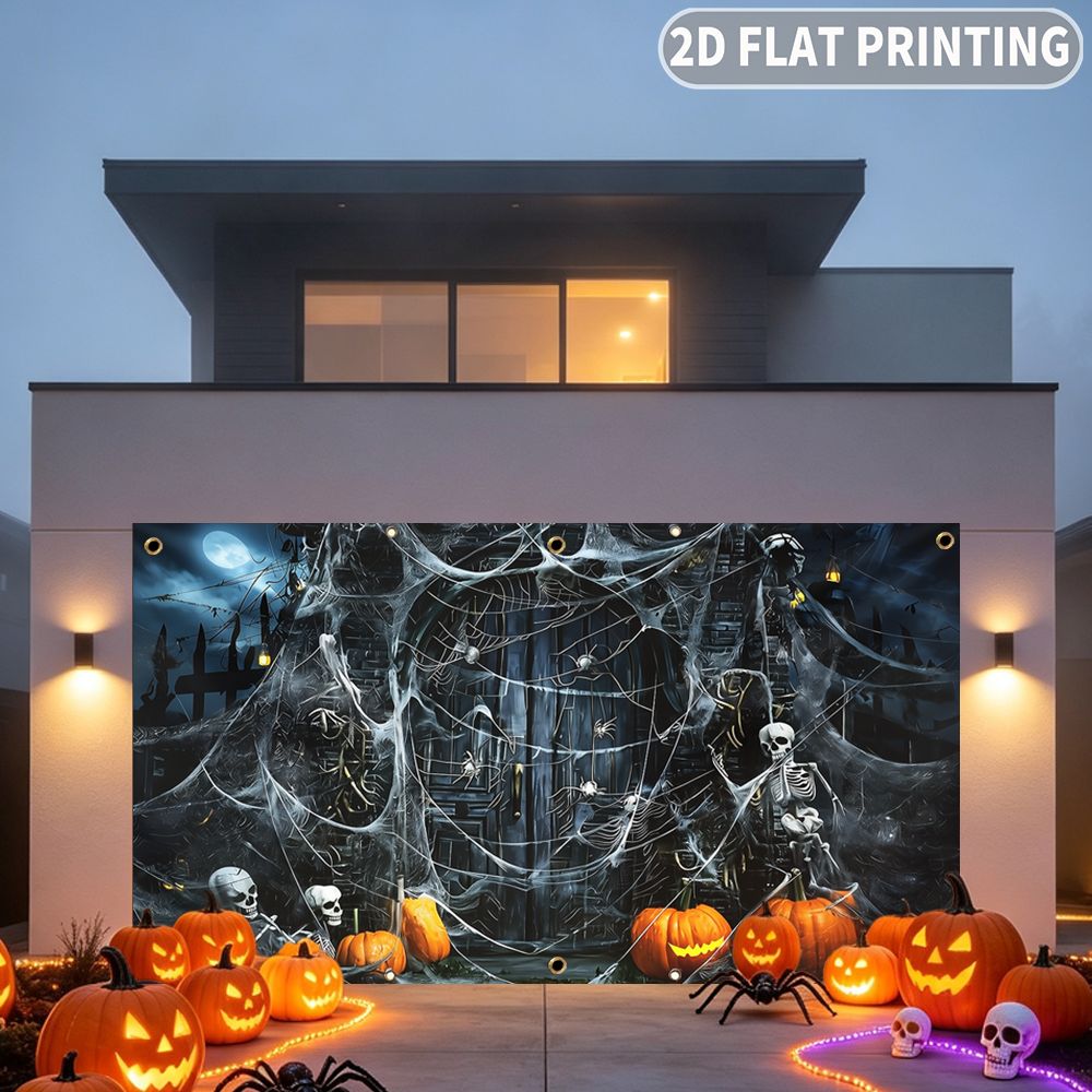 1 adet 2D DÜZ Cadılar Bayramı  - Halloween Skeleton Decoration incelemesi ve fiyatı