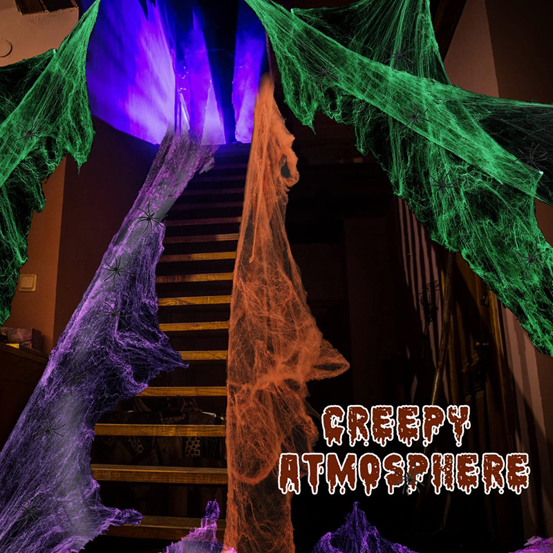 Cadılar Bayramı Dekorasyonu: B - Spider Web Halloween Decoration incelemesi ve fiyatı