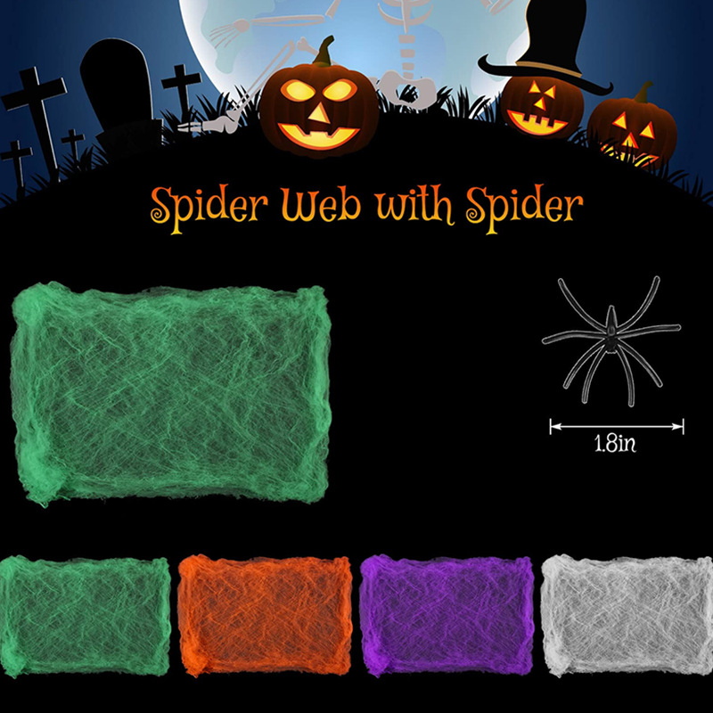 Cadılar Bayramı Dekorasyonu: B - Spider Web Halloween Decoration incelemesi ve fiyatı
