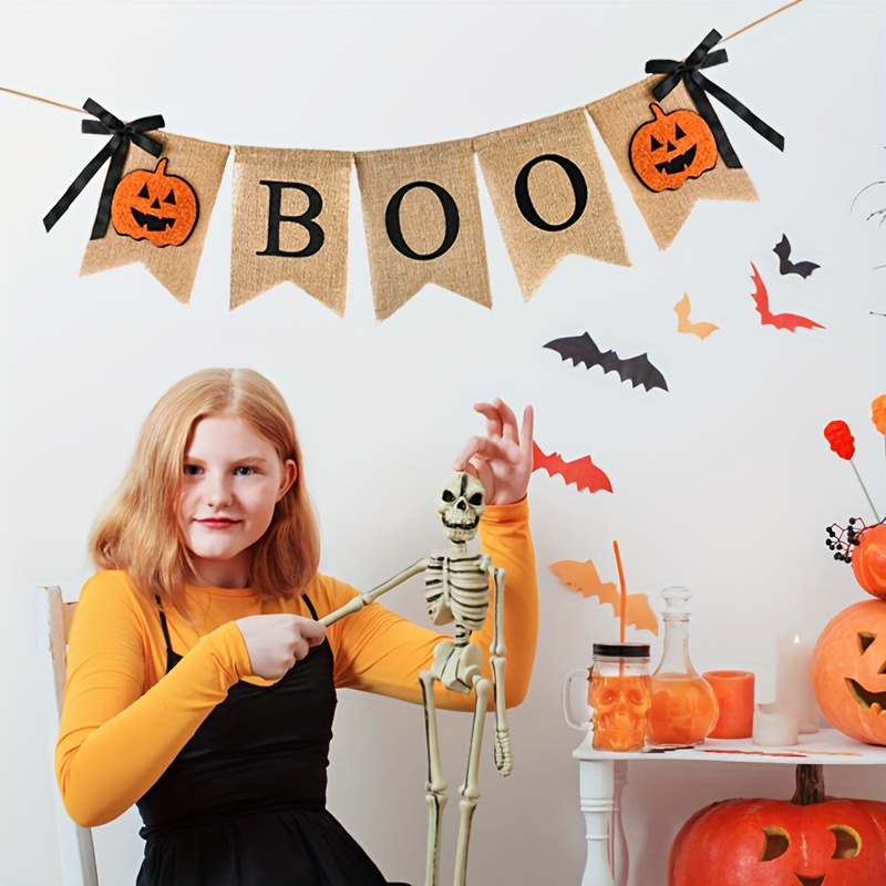 1 Set Rustik Cadılar Bayramı A - Pumpkin Lantern Halloween incelemesi ve fiyatı